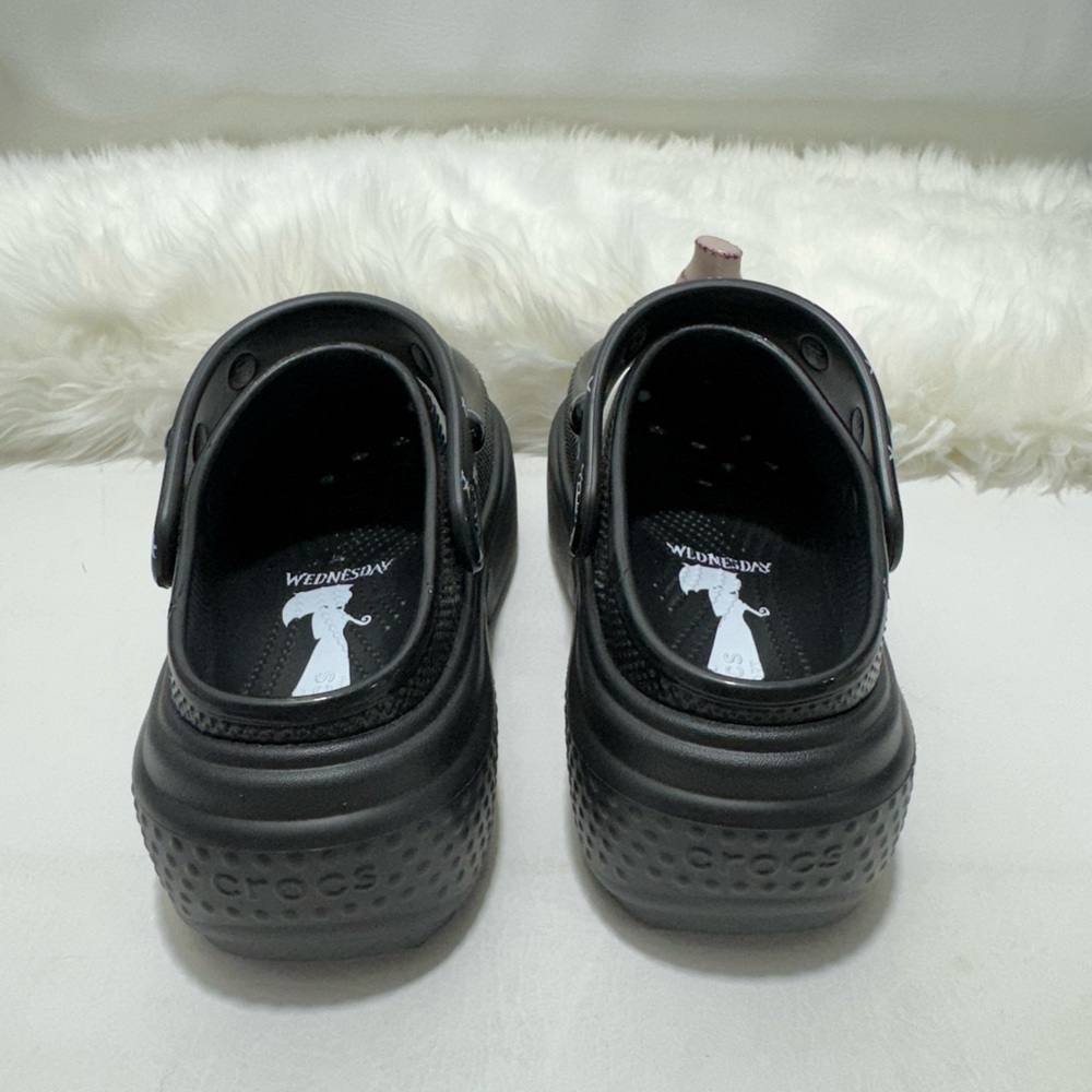 Wednesday x Crocs Stomp Platform Clog - Picture 3 of 9